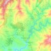 Pedrógão Grande topographic map, elevation, terrain