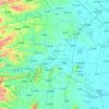 澧县 topographic map, elevation, terrain