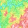 A Estrada topographic map, elevation, terrain