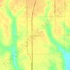 Sawyerville topographic map, elevation, terrain