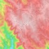 Saint-Paul topographic map, elevation, terrain