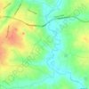 Gyellesu topographic map, elevation, terrain