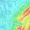 Cuisia topographic map, elevation, terrain