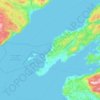 Frosta topographic map, elevation, terrain