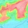 Pasly topographic map, elevation, terrain