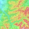 Mortagne topographic map, elevation, terrain