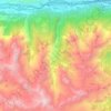 Fénis topographic map, elevation, terrain