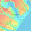 Marechal Deodoro topographic map, elevation, terrain