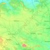Giridih topographic map, elevation, terrain