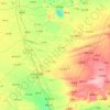 长岭县 topographic map, elevation, terrain