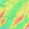 Rotach topographic map, elevation, terrain