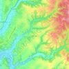 Lisovic topographic map, elevation, terrain