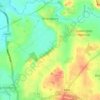 Birdingbury CP topographic map, elevation, terrain