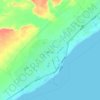 Bandar Lengeh topographic map, elevation, terrain