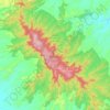 Bunya Mountains National Park topographic map, elevation, terrain