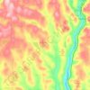 Lathrop Township topographic map, elevation, terrain