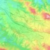 Ogeu-les-Bains topographic map, elevation, terrain