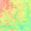 Catu topographic map, elevation, terrain