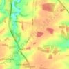 Easton topographic map, elevation, terrain