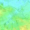 Pont-à-Marcq topographic map, elevation, terrain