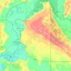 Renmark Paringa topographic map, elevation, terrain