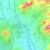 Sax topographic map, elevation, terrain