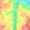 Soues topographic map, elevation, terrain