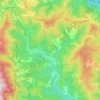 Ponteils-et-Brésis topographic map, elevation, terrain