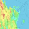 Horten topographic map, elevation, terrain