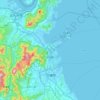 Kanda topographic map, elevation, terrain