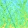 Pinang Ranti topographic map, elevation, terrain
