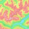 Zams topographic map, elevation, terrain
