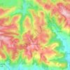 Lagleygeolle topographic map, elevation, terrain