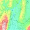 Jisr ash-Shugur Subdistrict topographic map, elevation, terrain
