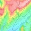 Mureils topographic map, elevation, terrain