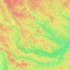 El Encanto topographic map, elevation, terrain