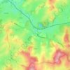 Fléty topographic map, elevation, terrain