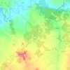 Polán topographic map, elevation, terrain