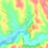 Belanovica topographic map, elevation, terrain