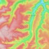 Wildbad topographic map, elevation, terrain