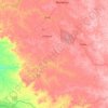 Titule topographic map, elevation, terrain