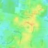 Bidwill topographic map, elevation, terrain