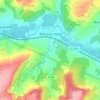 Breuil-sur-Vesle topographic map, elevation, terrain