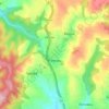 Razanj topographic map, elevation, terrain