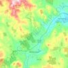 Hillsborough topographic map, elevation, terrain