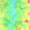 Kamberk topographic map, elevation, terrain