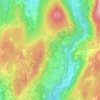 Fornace topographic map, elevation, terrain