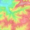 Saisy topographic map, elevation, terrain