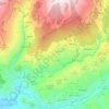 La Taha topographic map, elevation, terrain