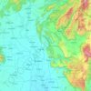 Phitsanulok Province topographic map, elevation, terrain